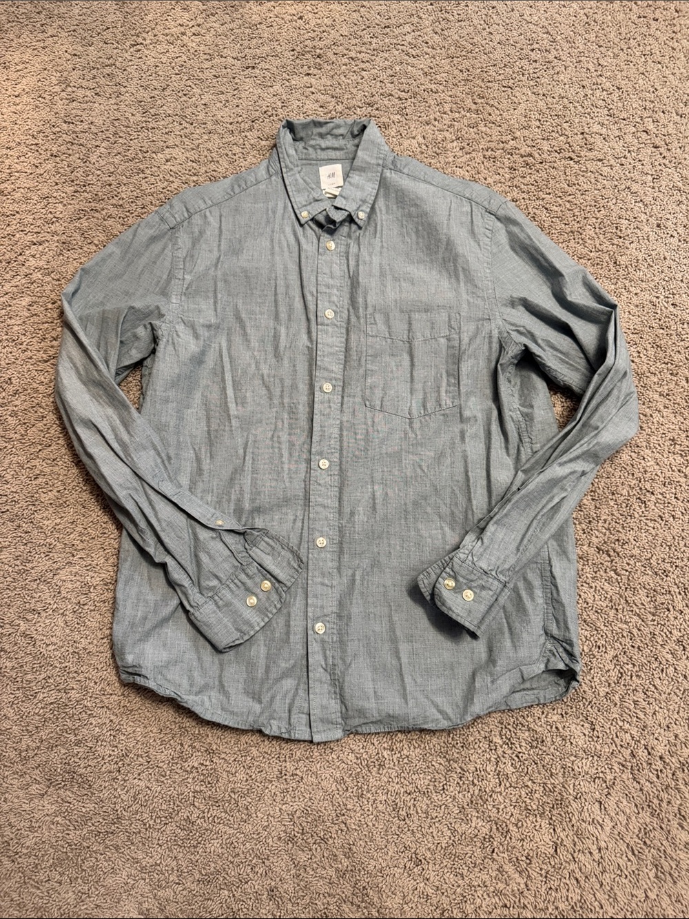Men’s Button Down Long Sleeve Shirt